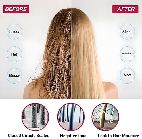 Oval Hair Brush Dryer: 2-in-1 styling tool & dryer. - Image 7