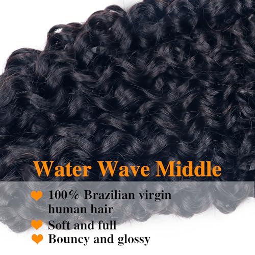 Wet wavy hair braiding tutorial. - Image 4
