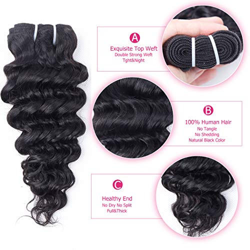Short human hair weaves for quick style changes. - Image 3