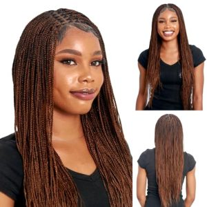 Braided Lace Wig with Human Hair