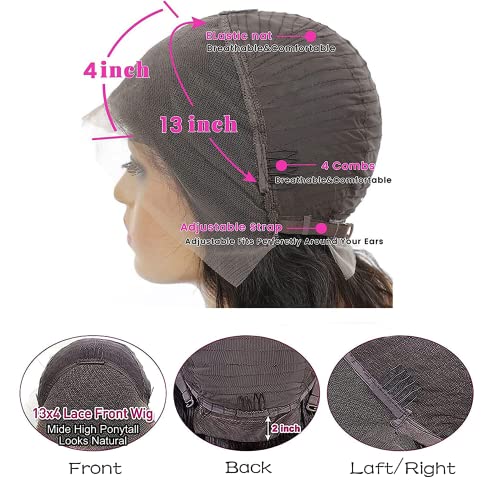 100% Human Hair Lace Wig - Image 4