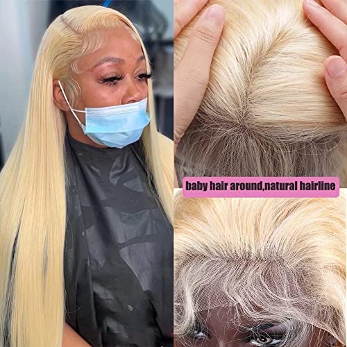 Platinum human hair wig. - Image 2