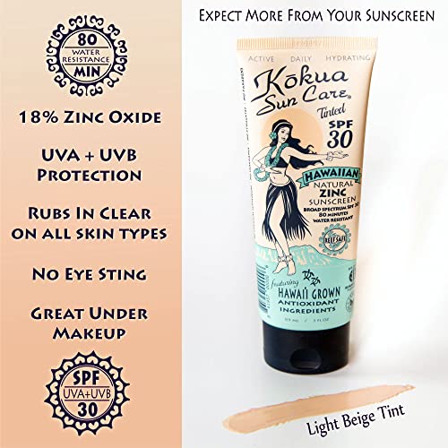 Lightweight SPF 30 Face Sunscreen for Under Makeup, 3 Ounce Tube, Drugstore Quality Formula - Image 2