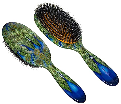 Luxury Hair Brush Collection by Premium Brands - Gentle Detangling, 12-Inch Size