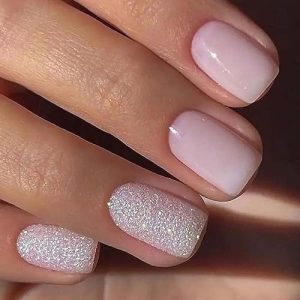 500 Count Clear Acrylic Nail Tips Natural Look Medium C-Curve