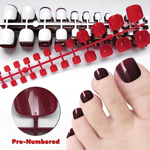 Brown polish for toe nails. - Image 3