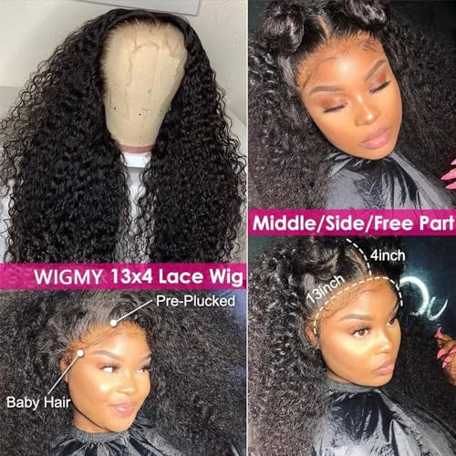 13x4 Deep Part Remy Human Hair Lace Wig Natural Look Comfortable Fit 20 Inch - Image 5