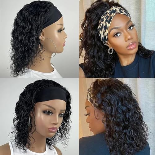 Affordable Human Hair Headband Wig