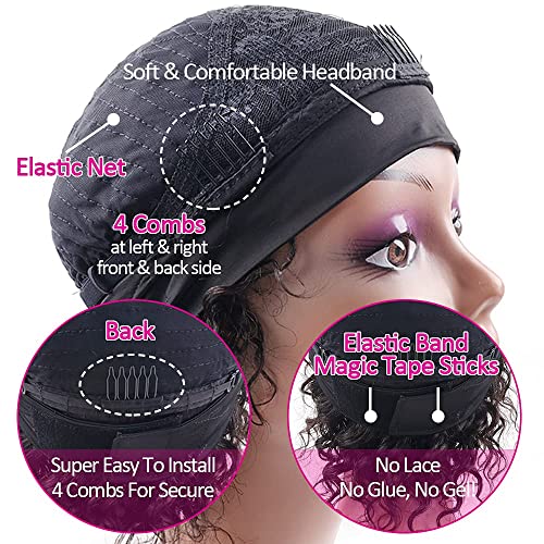 ?Short Curly Pixie Human Hair Wig? - Image 4