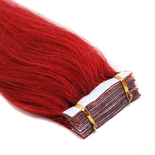 Red Human Hair Extensions - Image 4