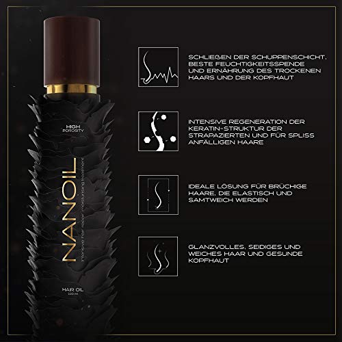 4 oz Natural Formula Low Porosity Hair Oil for Deep Nourishment and Moisture - Image 2