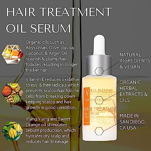 Organic Olive Oil Hair Serum 4 oz Nourishing Moisturizing Treatment for Dry Hair - Image 3