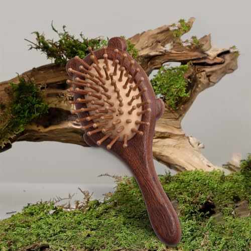Fluffy Teddy Bear Hair Brush Set - Image 5
