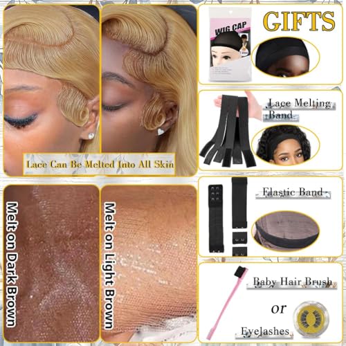 Affordable Blonde Human Hair Wig - Image 6