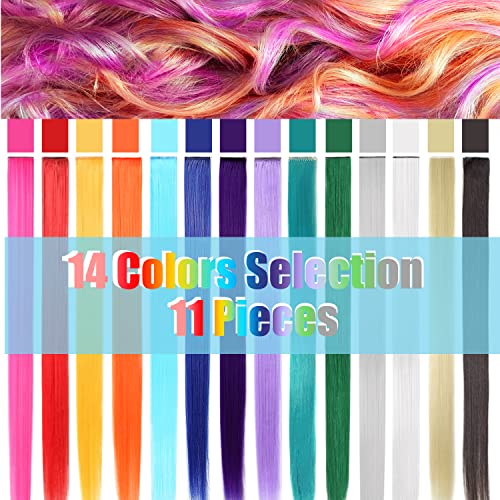 Turquoise Human Hair Extension - Image 4