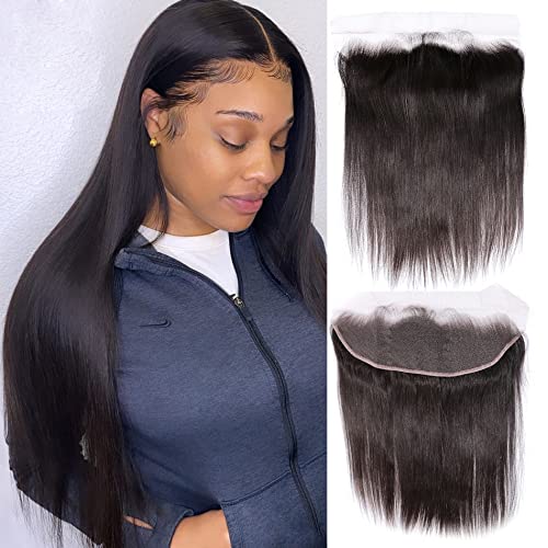 High-quality lace front closures made from human hair.