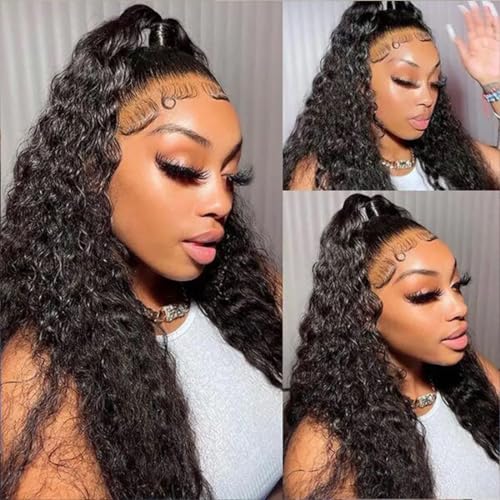 ?Human Hair Wet Wavy Wig? - Image 2