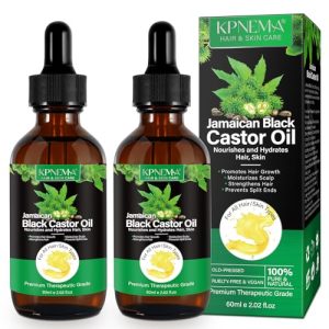 Pure 16 oz Castor Oil Natural Hair Conditioner for Deep Moisture and Shine