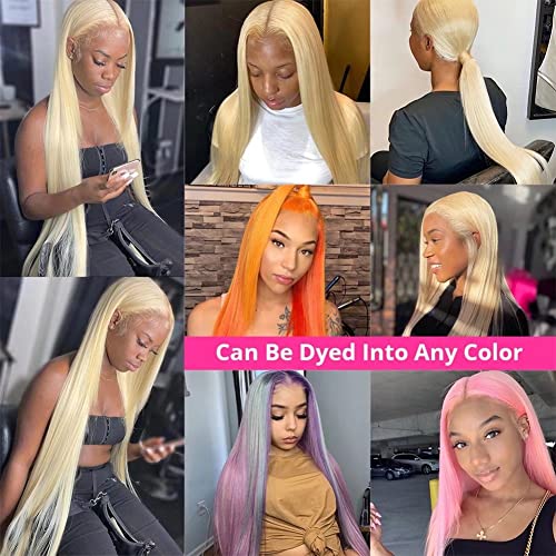 Platinum human hair wig. - Image 7