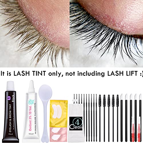 Godefroy 28-Day Eyebrow Tint Kit Long-Lasting Color Easy Application Medium Brown - Image 4