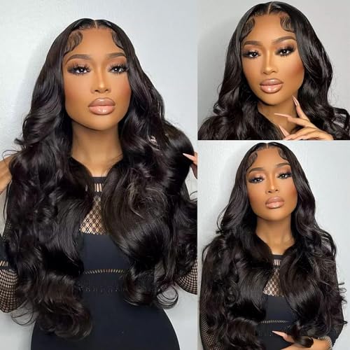 Wavy Human Hair Lace Front Wig - Image 5
