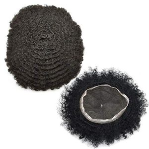 Men?s Human Hair Full Head Wig