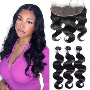 ?Quality Human Hair Frontal and Bundles?