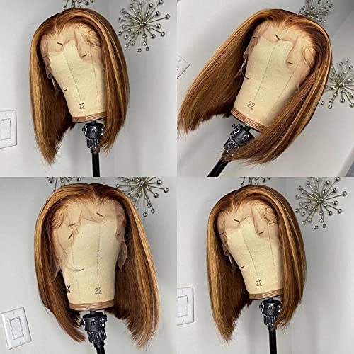 Short Ombre Bob Human Hair Wig - Image 2