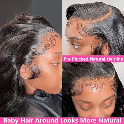 Wavy Human Hair Lace Front Wig - Image 3