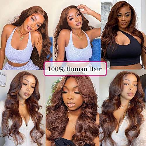 Red Lace Front Human Hair Wig - Image 6