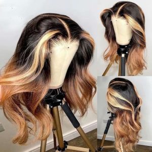 Ombre Human Hair Lace Wig