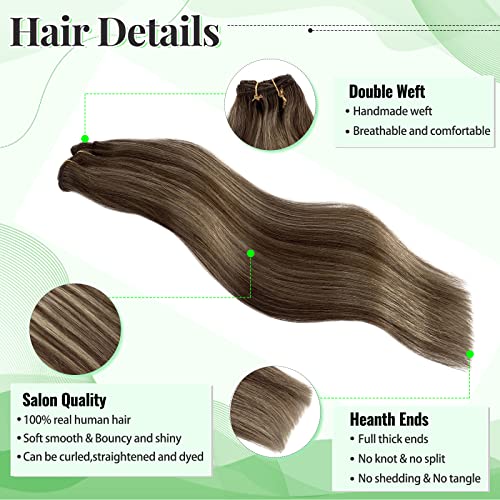 Hair extensions with highlights for a new look. - Image 3