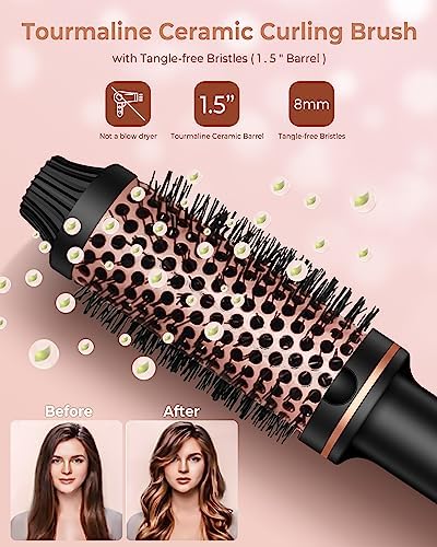 ?Ceramic Hair Brush with Iron Technology? - Image 3