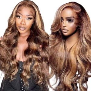 Ombre Human Hair Wig
