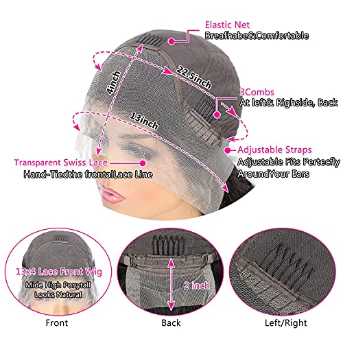 Red Lace Front Human Hair Wig - Image 7