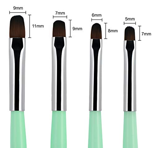 6? Gel Nail Brush: Professional tool for gel nails. - Image 2