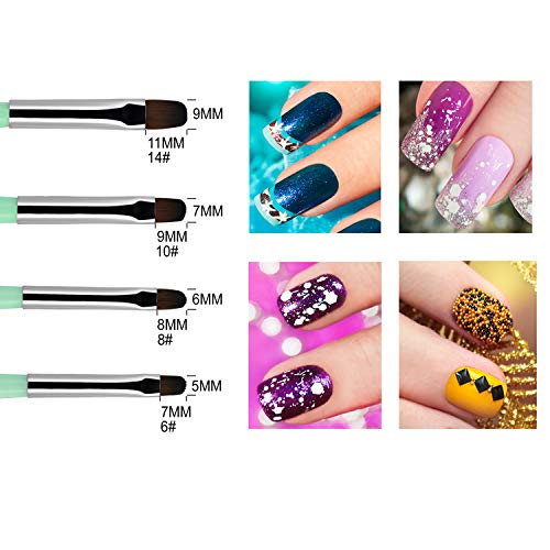 6? Gel Nail Brush: Professional tool for gel nails. - Image 3