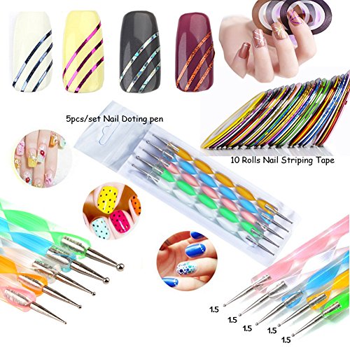 Elephant Acrylic Nail Art Design Kit for Creative Enthusiasts 24 Sheets - Image 9