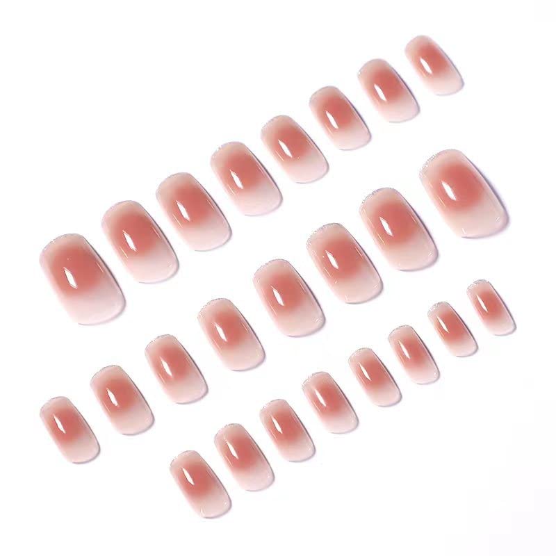 Acrylic Short Ballerina Nails - Image 2