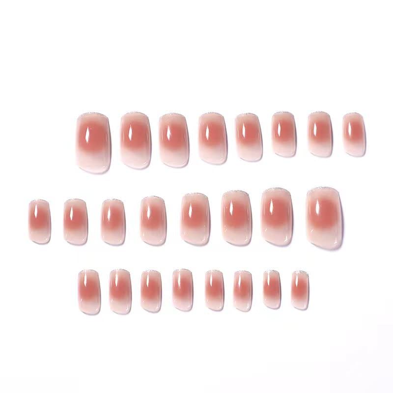 Acrylic Short Ballerina Nails - Image 3