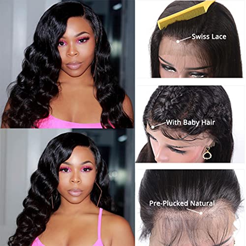13x4 Lace Front 360 Human Hair Wig for Women Natural Look Comfortable Fit - Image 2