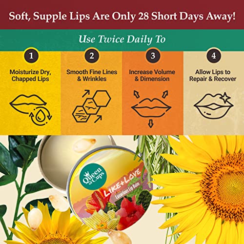 Ultra Moisturizing Anti Aging Lip Balm for Smooth, Youthful Lips 0.5 oz - Image 6