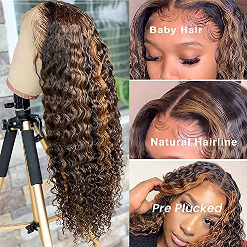 Ash Blonde Ombre Human Hair Wig for Women, Natural Look, Adjustable Size - Image 3