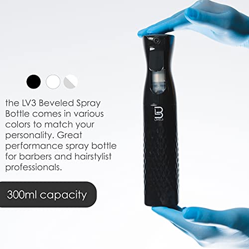 Black bottle hair gel for styling. - Image 2