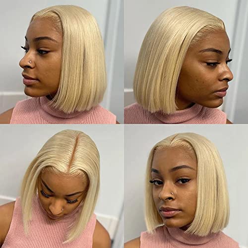 Blonde Human Hair Full Lace Wig - Image 2