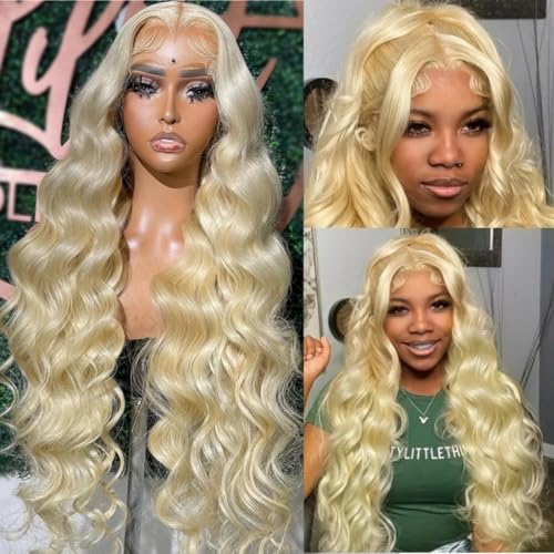 20-Inch Blonde Real Human Hair Wig for Women Natural Look and Feel