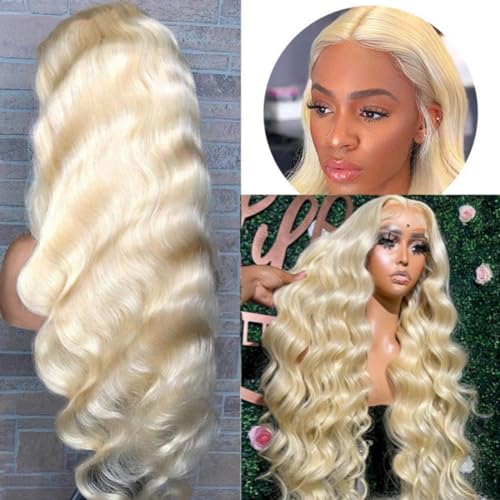 20-Inch Blonde Real Human Hair Wig for Women Natural Look and Feel - Image 2