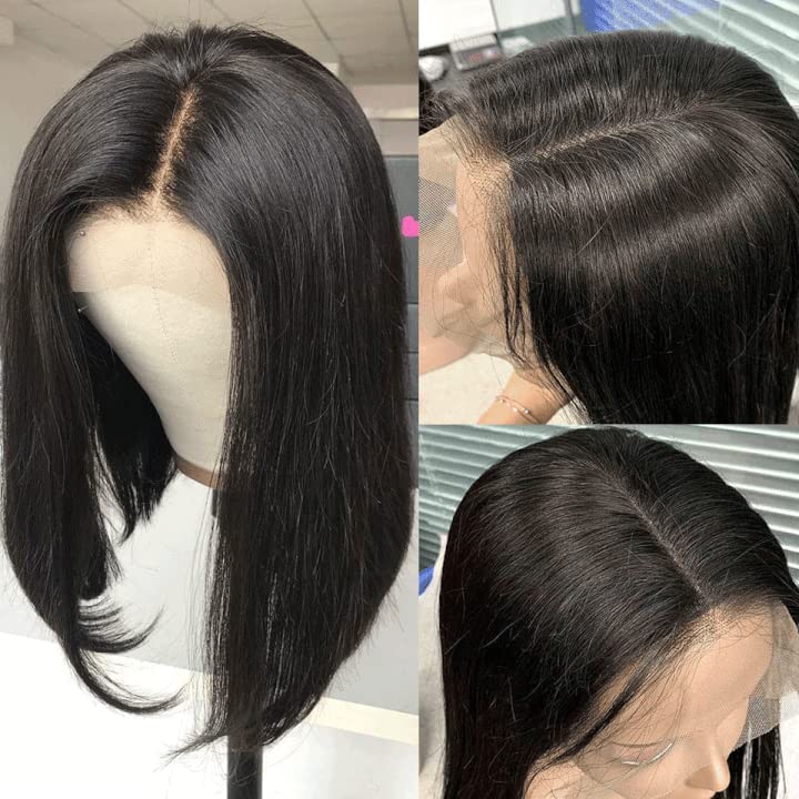 Boiling Human Hair Wig 14 Inches Long for Easy Maintenance and Care - Image 3