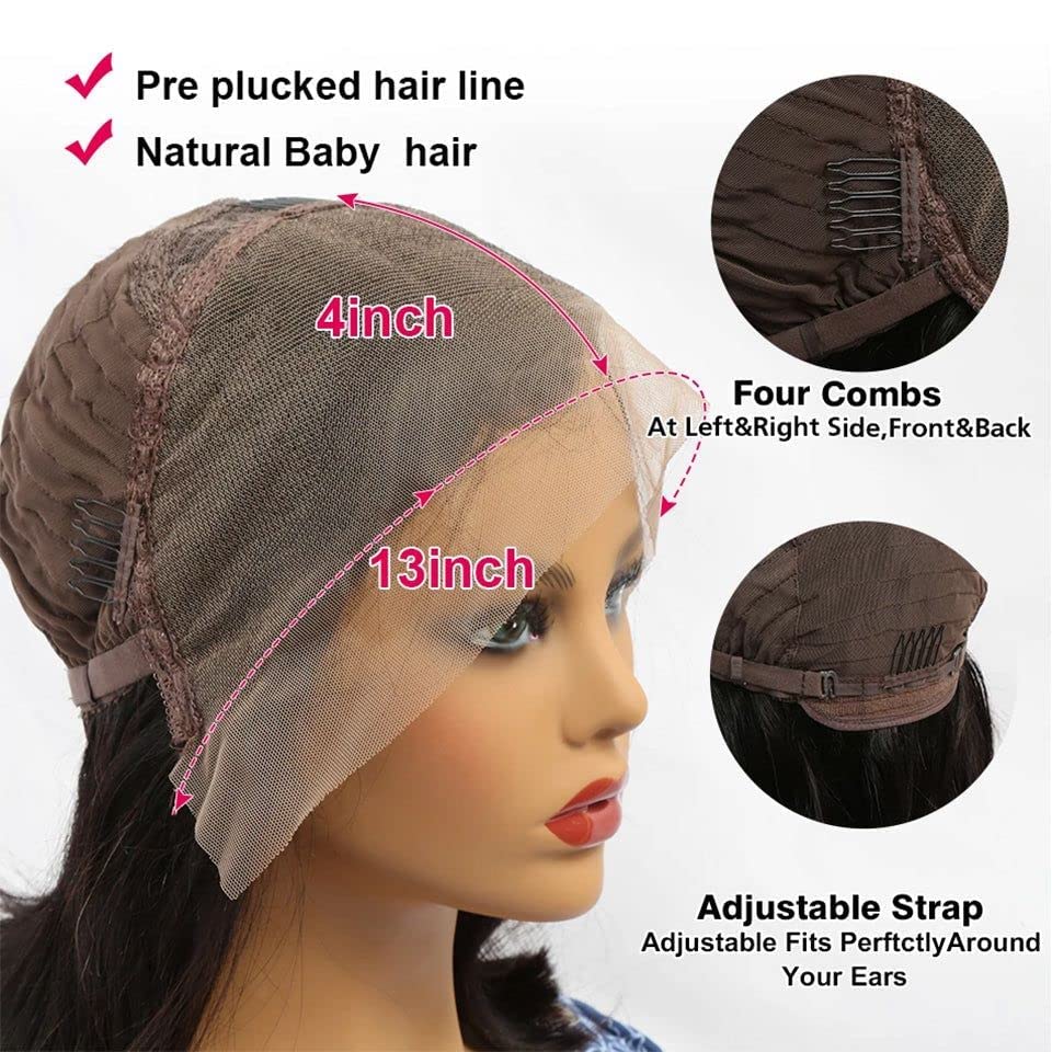 Boiling Human Hair Wig 14 Inches Long for Easy Maintenance and Care - Image 6