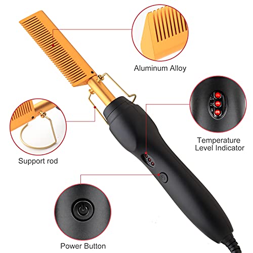 Braun Smooth & Sleek Hair Straightening Brush with Fast Heating Technology - Image 2